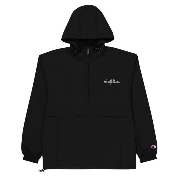 Embroidered Hardly Home Windbreaker
